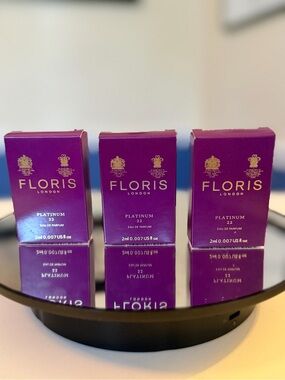 NEW Floris London Platinum 22 Eau De Parfum Sample Spray NIB
